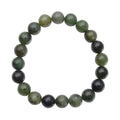 Canadian Jade 166.50 ctw Bracelet, Beaded Stretch Bracelet, Jade Beads Bracelet - Sticky add to cart bar