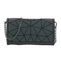 YOUZEY Multi Color Vegan Leather Triangle Irridescent Holographic Wallet - Sticky add to cart bar