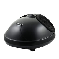 TRAKK Shiatsu Deep Tissue Air Compression Foot Messager with Kneading and Heat -Black
