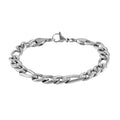 Figaro Bracelet in Stainless Steel (8.50 In) 18.40 Grams - Sticky add to cart bar