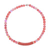 Red Aurora Borealis Glass