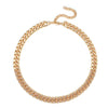 Champagne Austrian Crystal in Goldtone