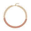 Red Austrian Crystal in Goldtone