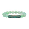 Green Aurora Borealis Glass