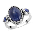 BALI LEGACY Tanzanite Ring in Sterling Silver 7.5 Grams 8.00 ctw - Sticky add to cart bar