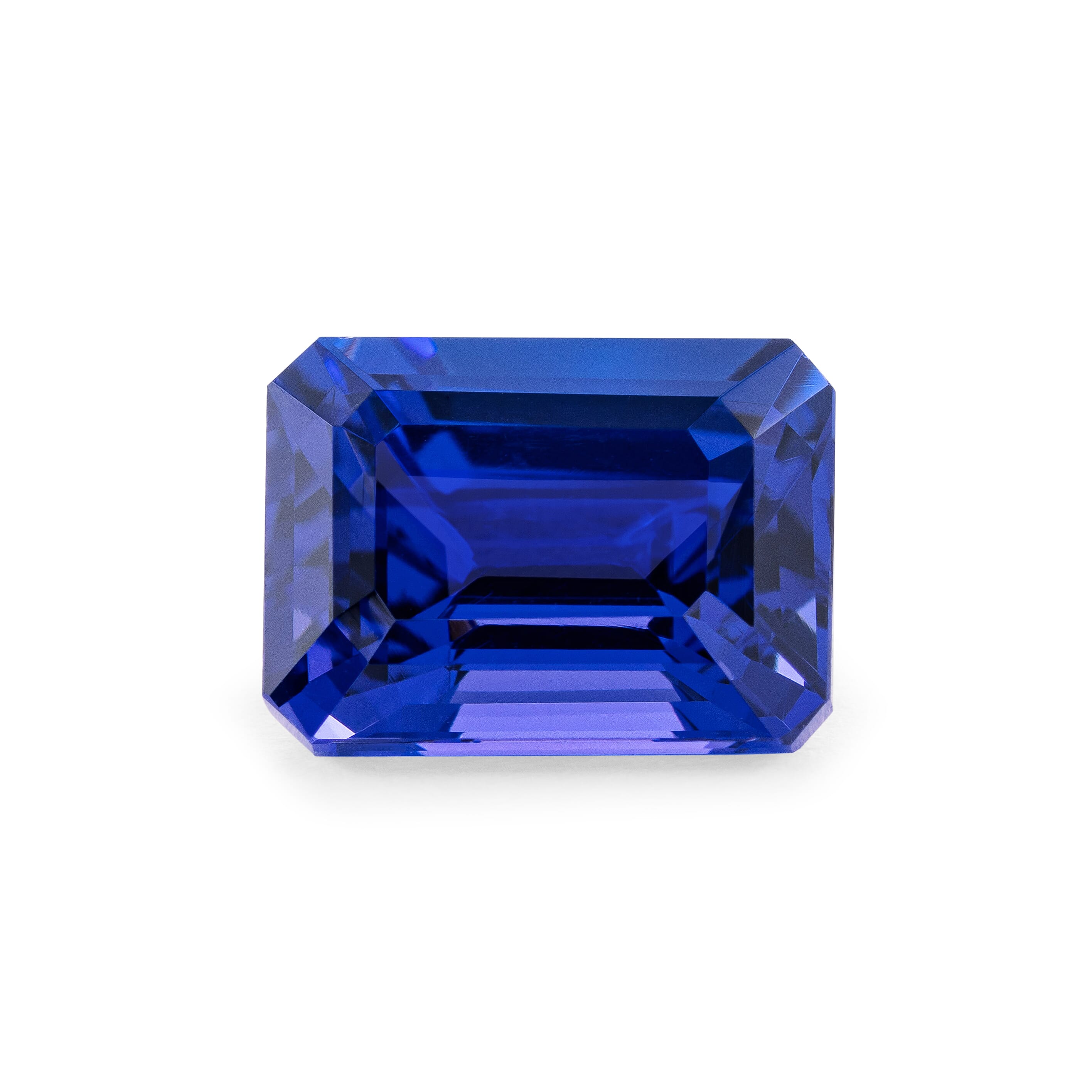 Certified and Appraised AAAA Tanzanite (Oct Free Size) 2.50 ctw