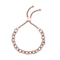 Cable Chain Bracelet with Adjustable Ball in Stainless Steel - Sticky add to cart bar