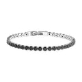 Simulated Purple Diamond Tennis Bracelet in Silvertone (7.00 In) 27.70 ctw - Sticky add to cart bar