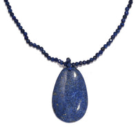 Brazilian Smoky Quartz Pendant with Beaded Necklace (20 Inches) in Rhodium Over Sterling Silver 98.60 ctw