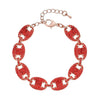 Red Austrian Crystal in Rosetone