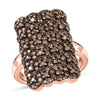 Champagne Diamond in Rose Gold Vermeil