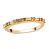Yellow Diamond in Yellow Gold Vermeil