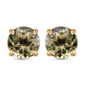 ILIANA 18K Yellow Gold AAA Turkizite Solitaire Stud Earrings 2.00 ctw - Sticky add to cart bar
