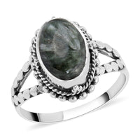 BALI LEGACY Seraphinite Ring in Sterling Silver (Size 10.0) 3.00 ctw