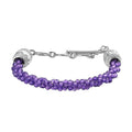 One time Only KARIS Amethyst Bracelet in Platinum Bond (6.50 In) 25.00 ctw - Sticky add to cart bar