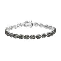 Doorbuster Narsipatnam Alexandrite Bracelet in Platinum Over Sterling Silver (6.50 In) 13 Grams 4.85 ctw