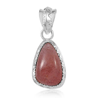 Artisan Crafted Tanzanian Natronite Solitaire Pendant in Sterling Silver 8.85 ctw