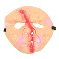 Halloween- Scary Rubber Scar Face Mask w/ Tie on Cord - Sticky add to cart bar