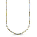 Simulated Diamond Necklace in Platinum Bond 18 Inches - Sticky add to cart bar