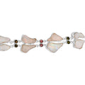 Artisan Crafted Rough Cut Ethiopian Welo Opal and Multi-Tourmaline Bracelet in Sterling Silver (7.25 In) 40.15 ctw - Sticky add to cart bar