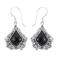 BALI LEGACY Norwegian Thulite Earrings in Sterling Silver 9 Grams 24.80 ctw - Sticky add to cart bar