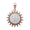 Champagne Diamond in Rose Gold Vermeil