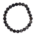 Larvikite Beaded Stretch Bracelet 174.00 ctw - Sticky add to cart bar