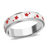 Red Star in Silver
