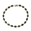 LUXORO 10K Yellow Gold AAA Chrome Tourmaline Link Bracelet (8.00 In) 3.30 Grams 9.60 ctw - Sticky add to cart bar