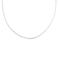 Italian Sterling Silver 1.15mm Roc Necklace 20 Inches 3 Grams