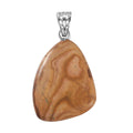 Artisan Crafted Boulder Opal 27.90 ctw Solitaire Pendant without Chain in Sterling Silver - Sticky add to cart bar