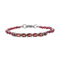 KARIS Amethyst Bracelet in Platinum Bond (6.50 In) 11.50 ctw - Sticky add to cart bar
