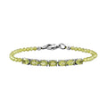 KARIS Amethyst Bracelet in Platinum Bond (6.50 In) 11.50 ctw - Sticky add to cart bar