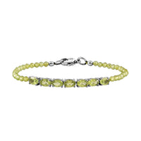 KARIS Amethyst Bracelet in Platinum Bond (6.50 In) 11.50 ctw