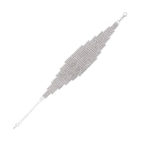 Austrian Crystal Sparkles Bracelet in Goldtone (7.50-9.50In)