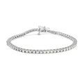 NY Closeout 14K White Gold Diamond Classic Tennis Bracelet (7.00 In) 8.90 Grams 2.00 ctw - Sticky add to cart bar