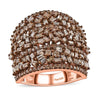 Champagne Diamond in Rose Gold Vermeil