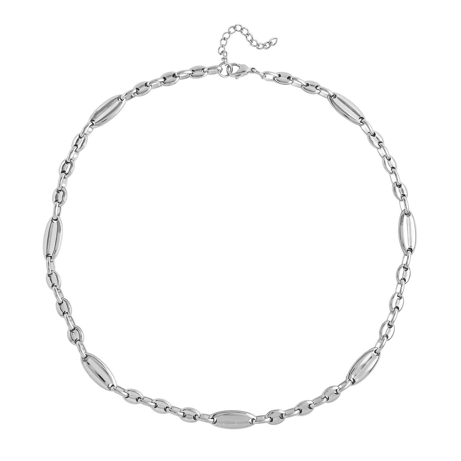 Doorbuster Mariner Link Chain Necklace (22-24 Inches) in Stainless Steel