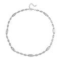 Doorbuster Mariner Link Chain Necklace (22-24 Inches) in Stainless Steel - Sticky add to cart bar