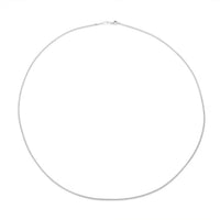 950 Platinum Cuban Chain Necklace with L9obster Lock (20 Inches) (5.15 Grams)