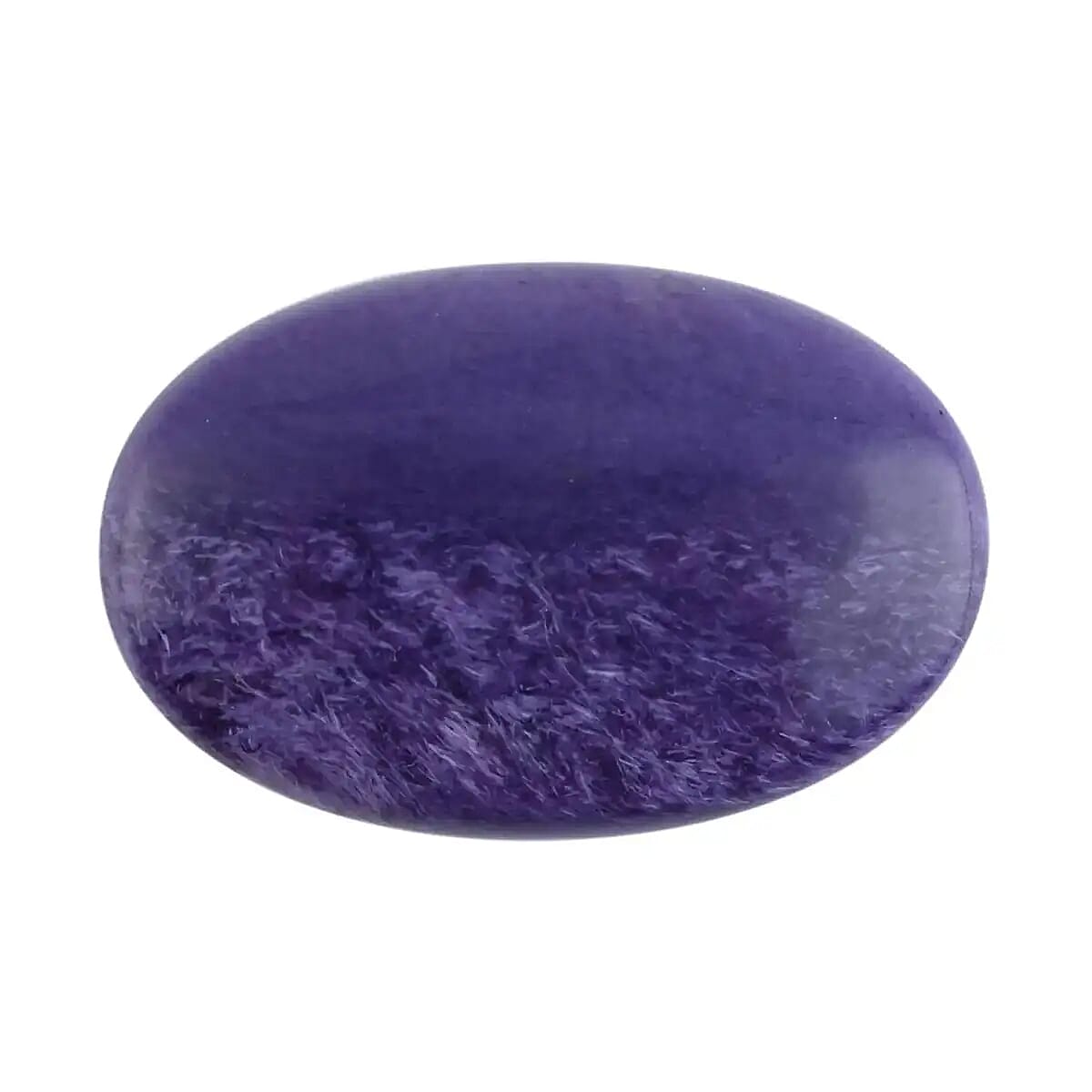 Charoite Palm Stone 25x40mm - M (Approx 110 ctw)