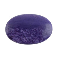 Charoite Palm Stone 25x40mm - M (Approx 110 ctw)