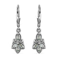 Narsipatnam Alexandrite Lever Back Earrings in Sterling Silver 0.85 ctw - Sticky add to cart bar