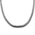 Bali Legacy, Tulang Naga Chain in Sterling Silver, Silver Braided Chain (20 Inches) - Sticky add to cart bar