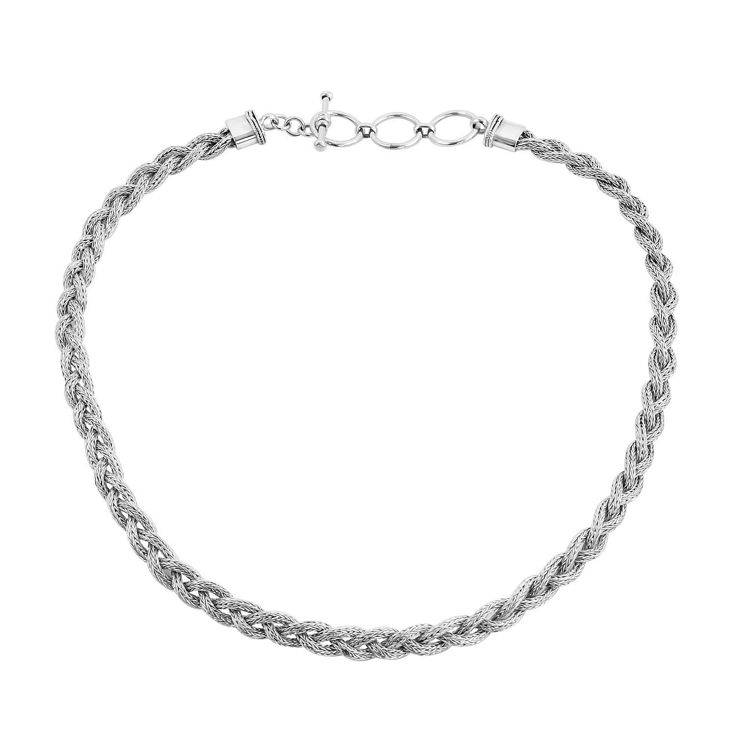 Bali Legacy Sterling Silver Tulang Naga Kelabang Necklace (20 Inches) 58.20 Grams