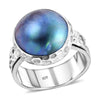 Blue Mabe Pearl