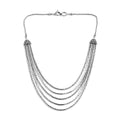Bali Legacy Multi Layered Padian Chain Necklace in Sterling Silver 69 Grams 20 Inches - Sticky add to cart bar