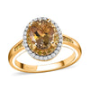 Yellow Tanzanite & Yellow Diamond