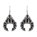 Artisan Crafted Elite Shungite American West Earrings in Sterling Silver 6.30 ctw - Sticky add to cart bar