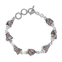 Meteorite 108.50 ctw Bracelet in Sterling Silver (7.50 In)